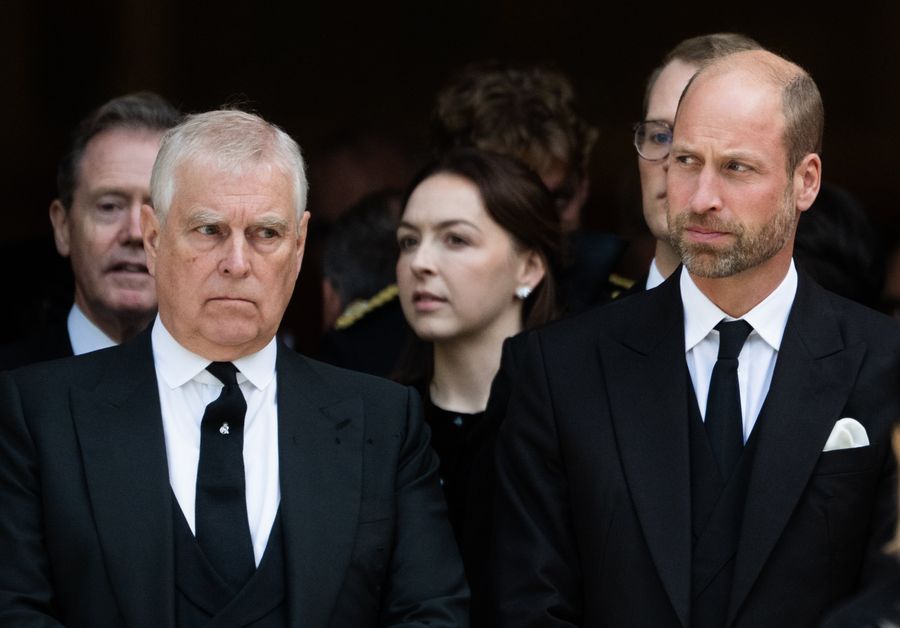 Prince Andrew and Prince William