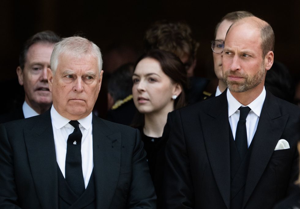 Prince Andrew and Prince William