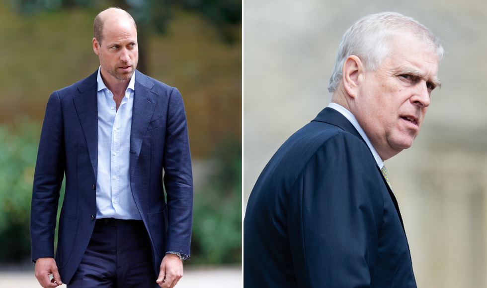 Prince Andrew and Prince William