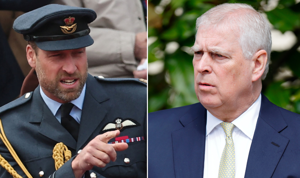 Prince Andrew and Prince William