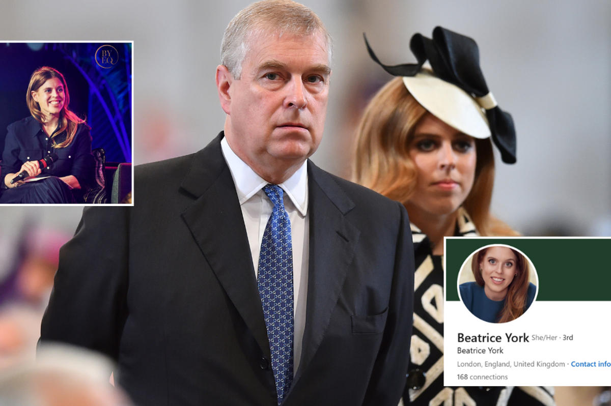 Prince Andrew and Princess Beatrice