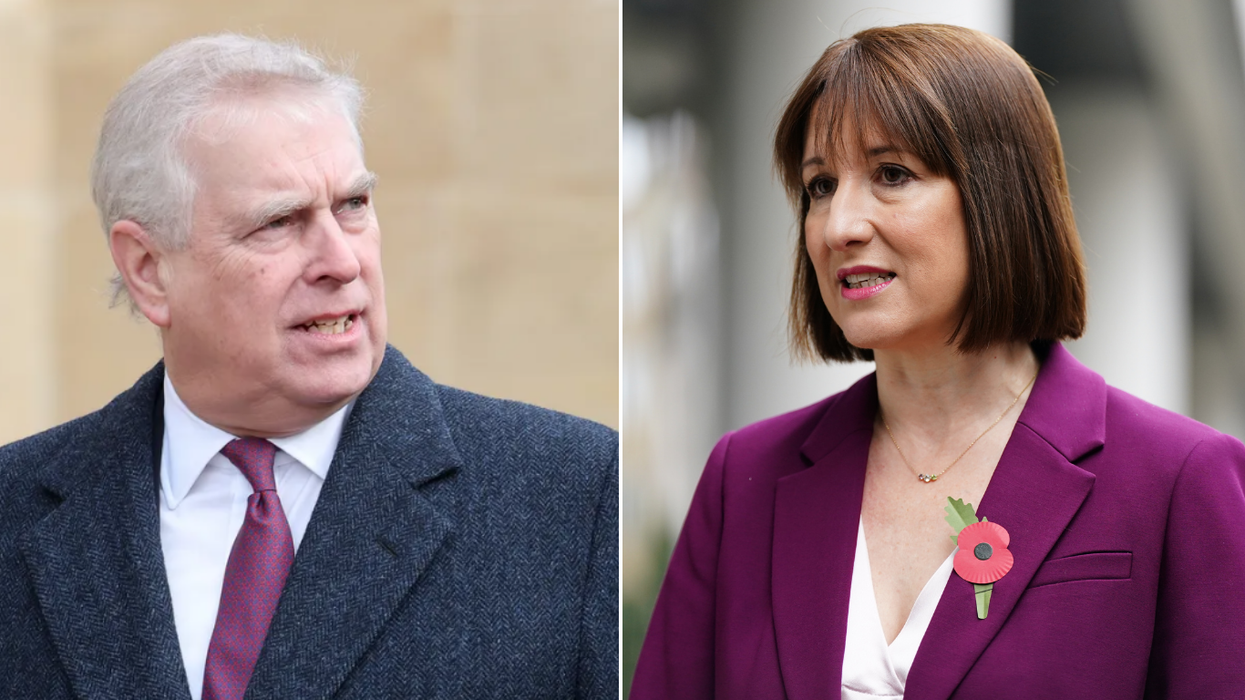 Prince Andrew and Racheal Reeves