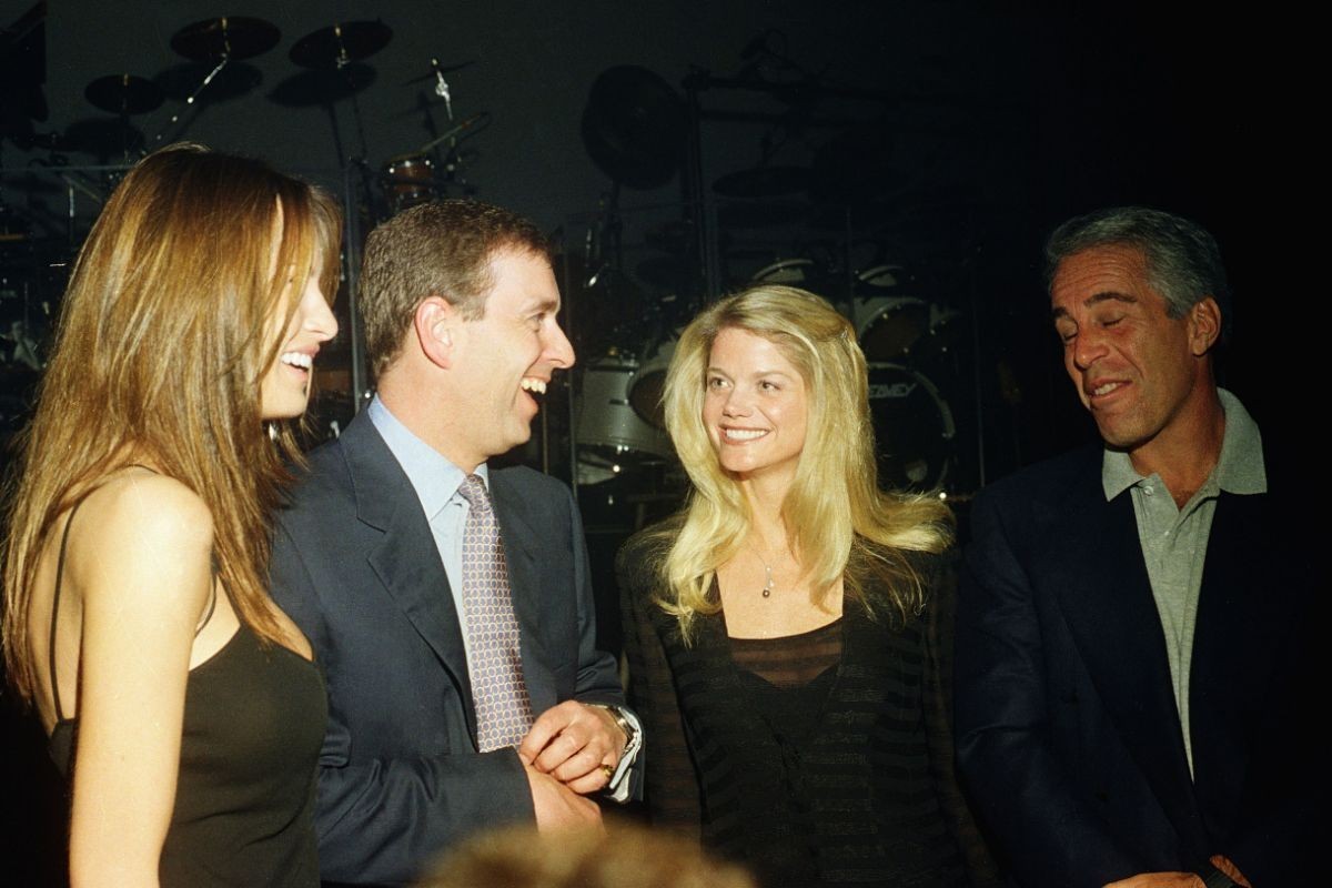 Prince Andrew, Jeffrey Epstein, Melania Trump