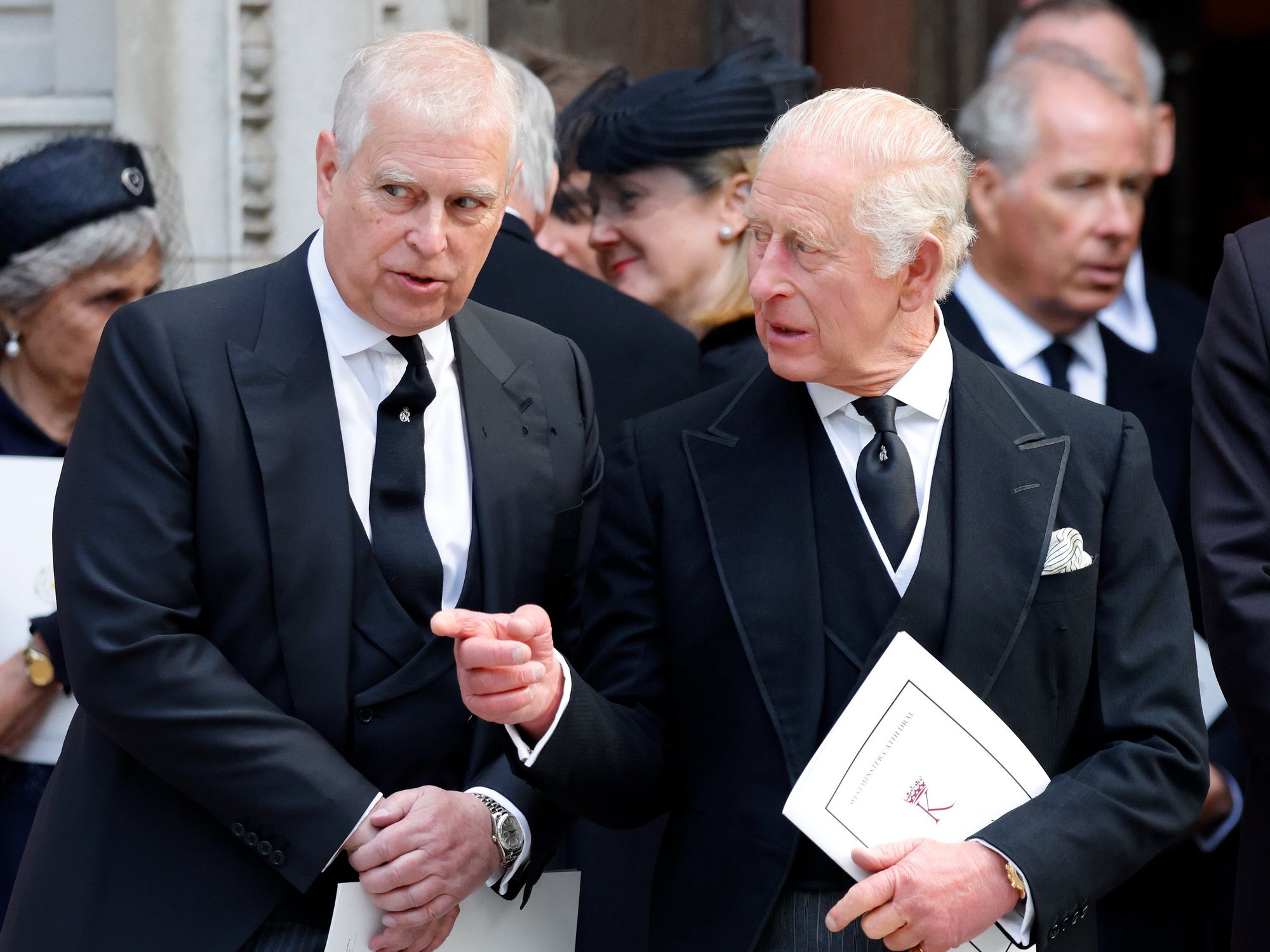 Prince Andrew, King Charles