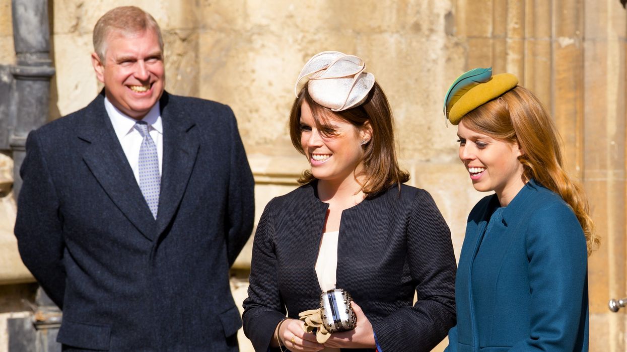 Prince Andrew, Princess Eugenie, Princess Beatrice