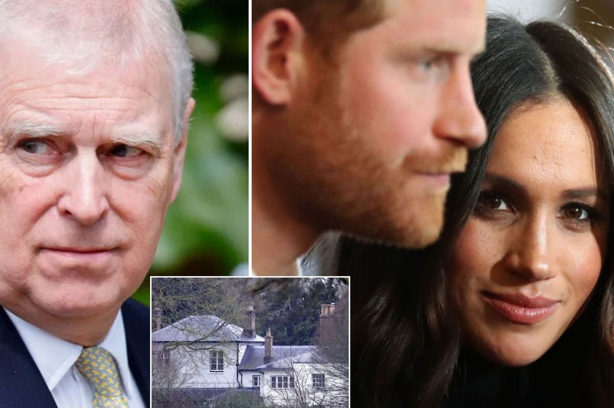 Prince Andrew 'requests' Prince Harry and Meghan Markle's former UK base as his new home