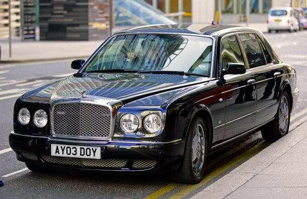 Prince Andrew's Bentley car