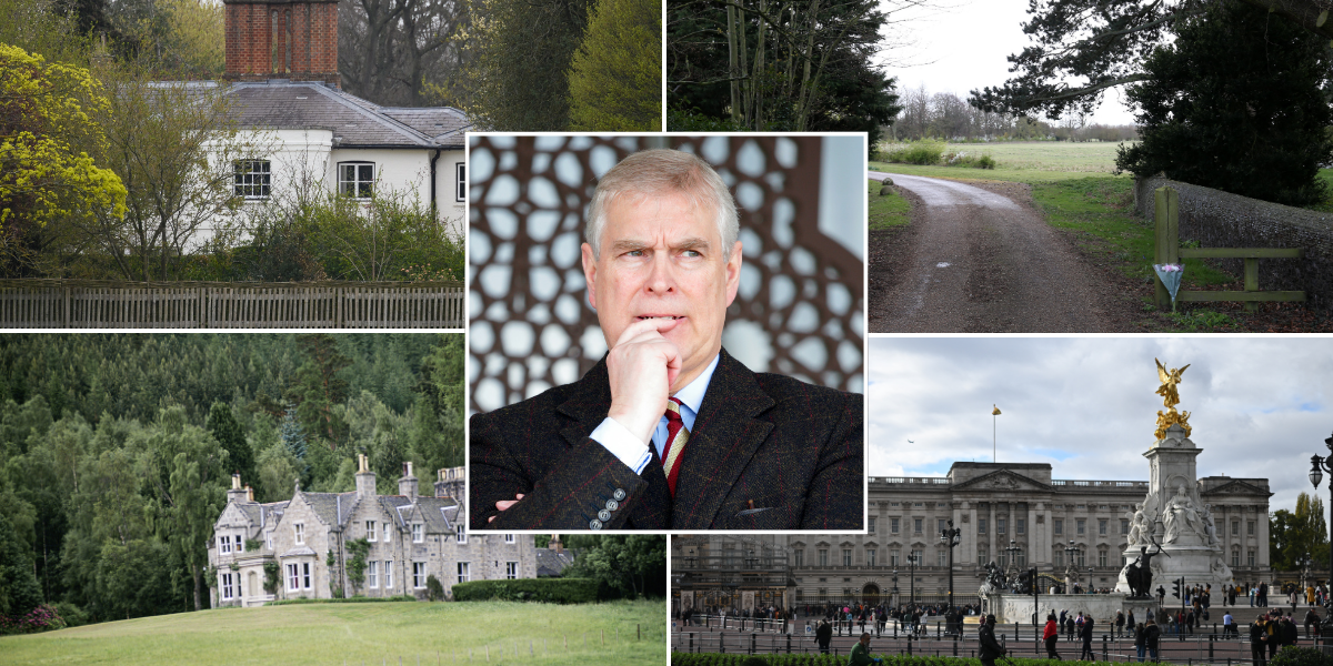 Prince Andrew's new home: Full list of available properties as Royal Lodge exit imminent