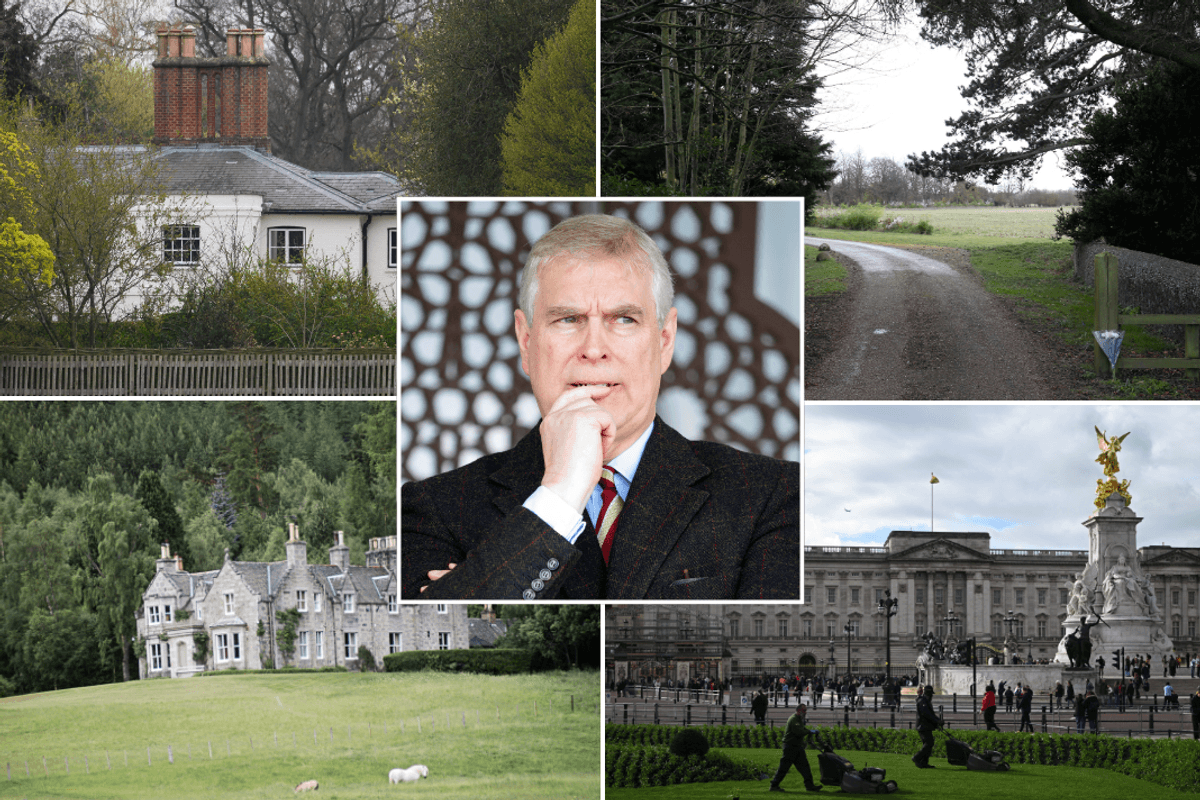 Prince Andrew's new home