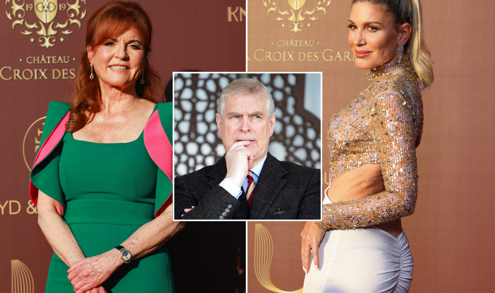Prince Andrew, Sarah Ferguson and Hofit Golan