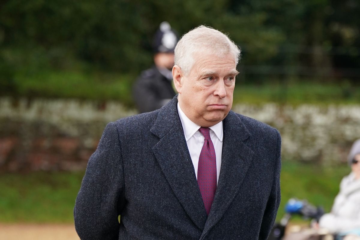 Prince Andrew stepped down as working member of the Royal Family in 2019