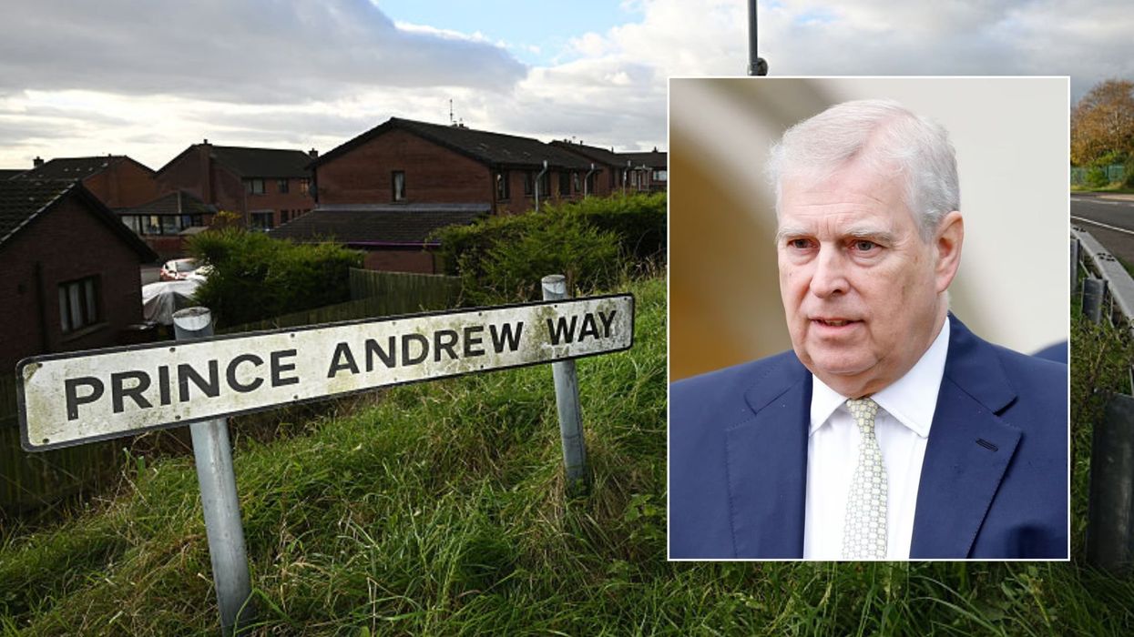 Prince Andrew Way, Andrew Mountbatten-Windsor