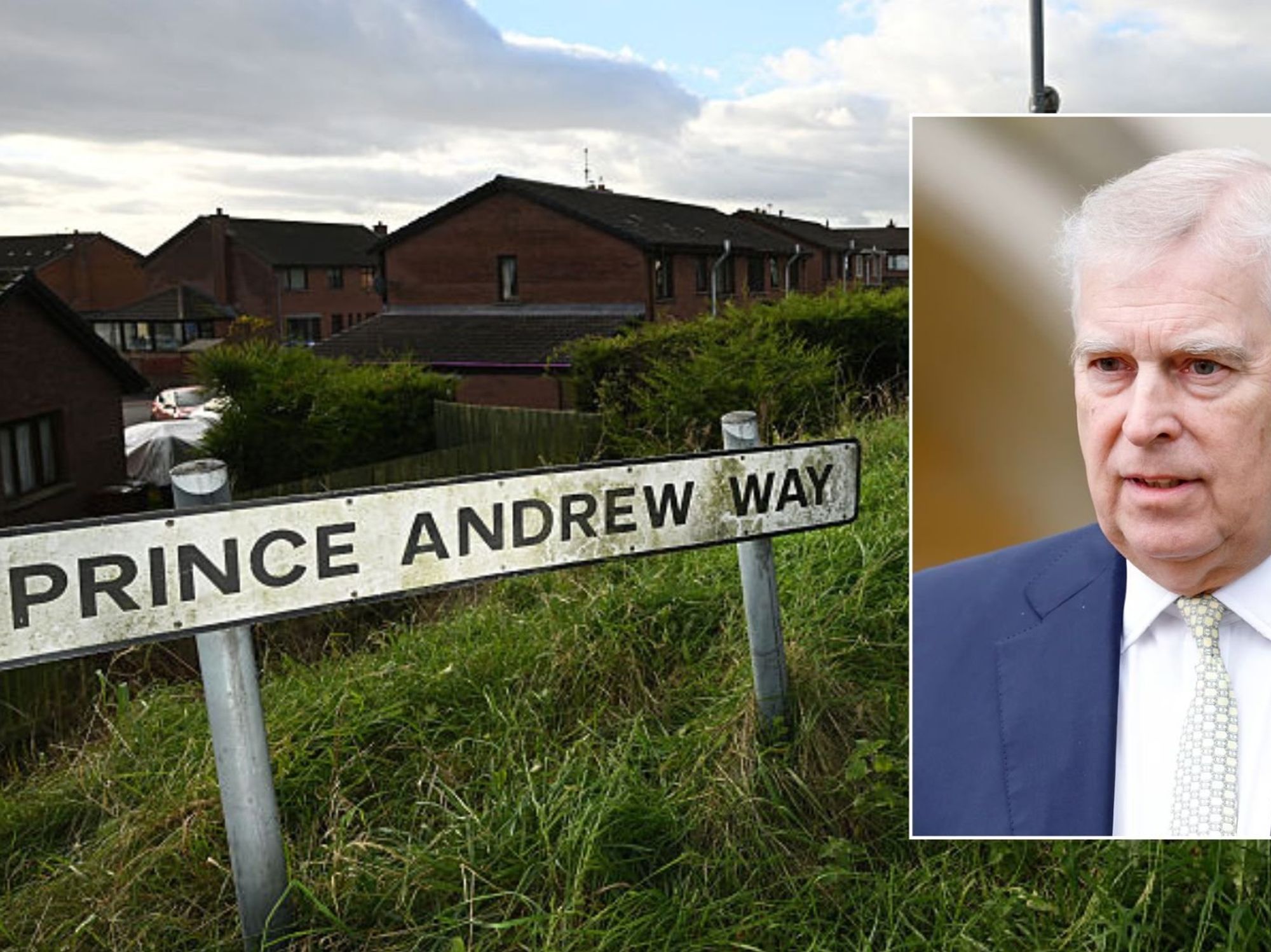 Prince Andrew Way, Andrew Mountbatten-Windsor
