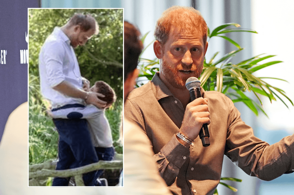 Prince Archie and Prince Harry