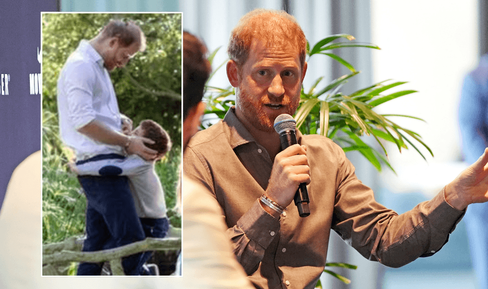 Prince Archie and Prince Harry