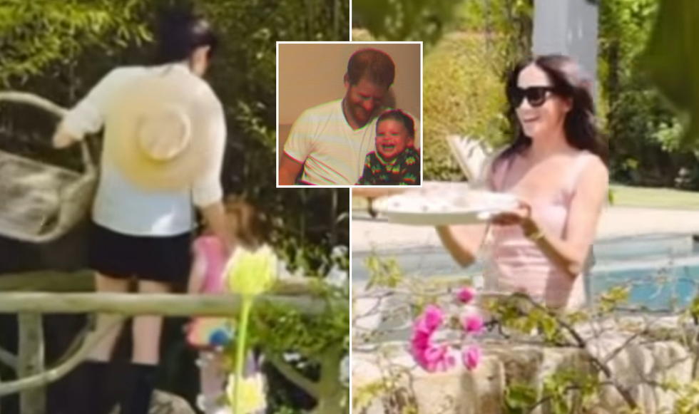 Prince Archie, Prince Harry, Meghan Markle and Lilibet