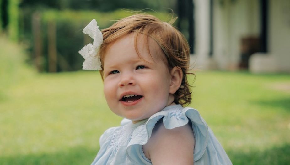 Prince Charles met his granddaughter earlier this month