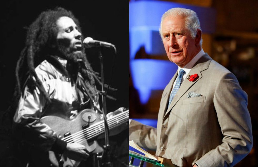 Prince Charles quoted reggae legend Bob Marley