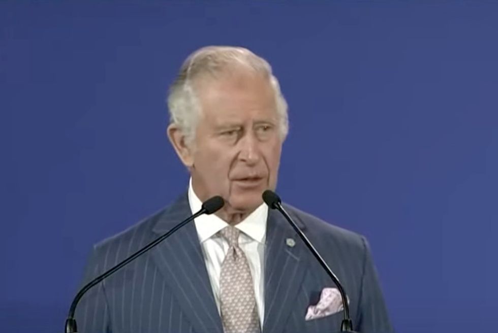 Prince Charles speaking in Rwanda today