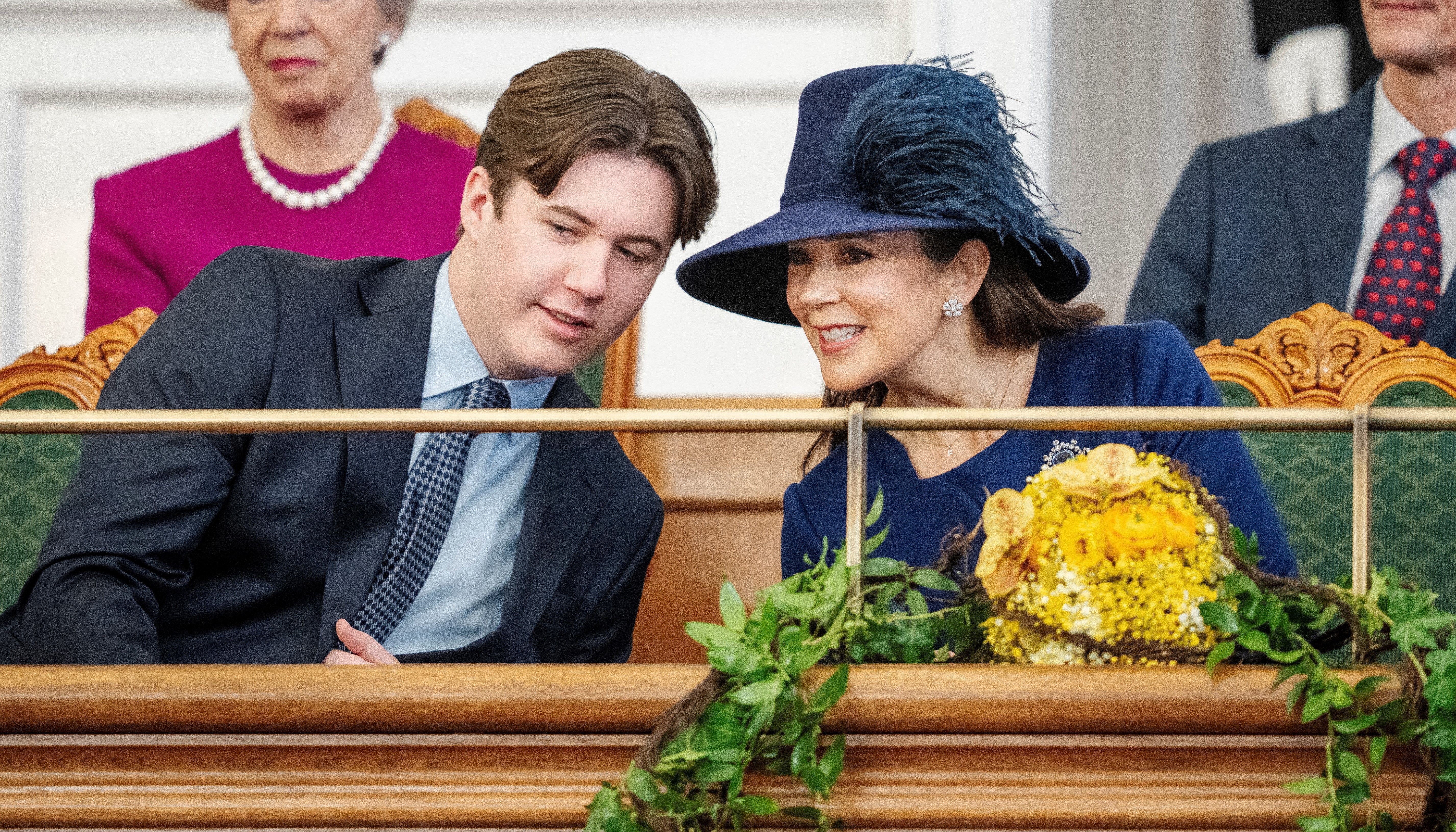 Prince Christian and Queen Mary