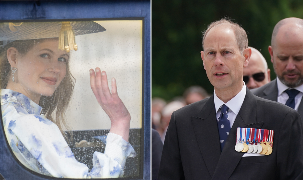 Prince Edward and Lady Louise Windsor