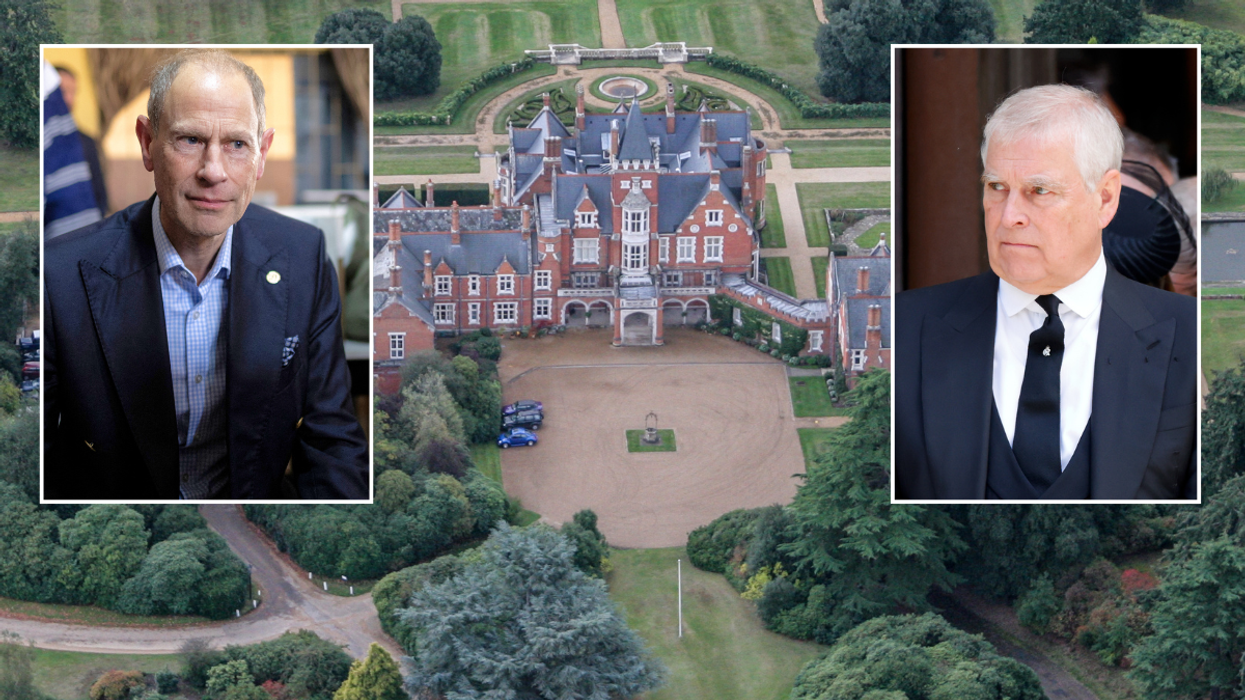 Prince Edward and Prince Andrew