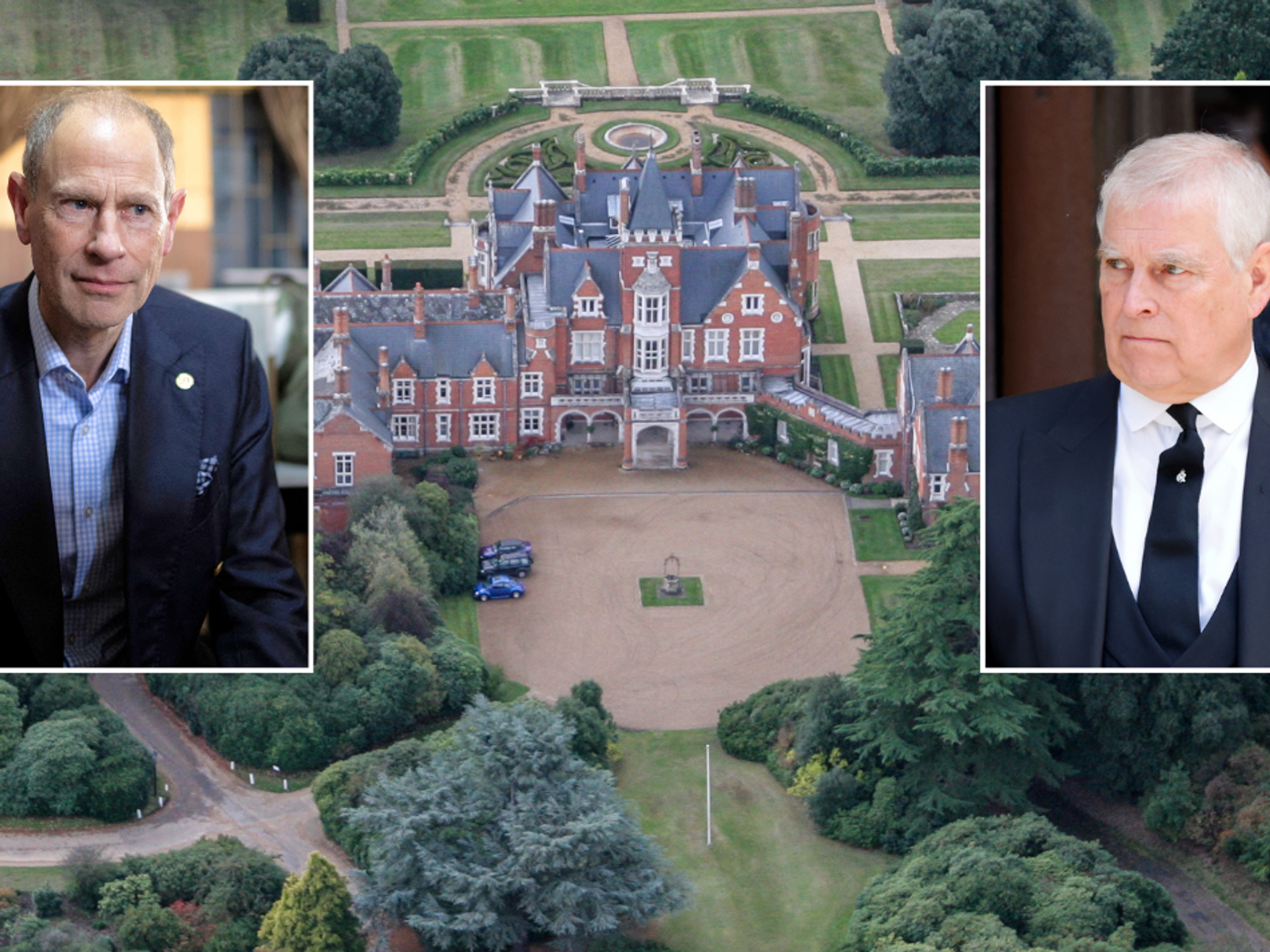 Prince Edward and Prince Andrew