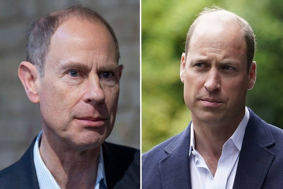 Prince Edward and Prince William