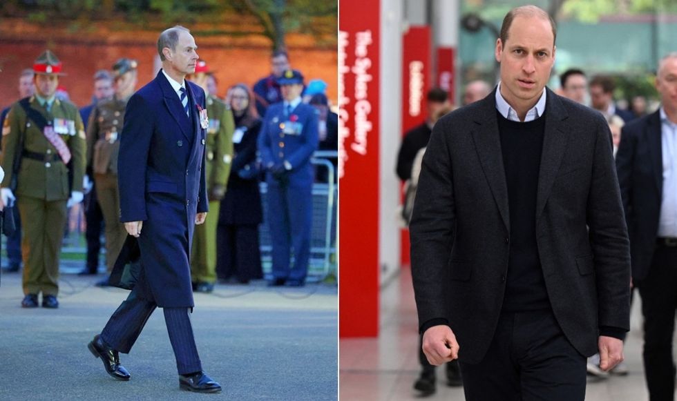 Prince Edward and Prince William