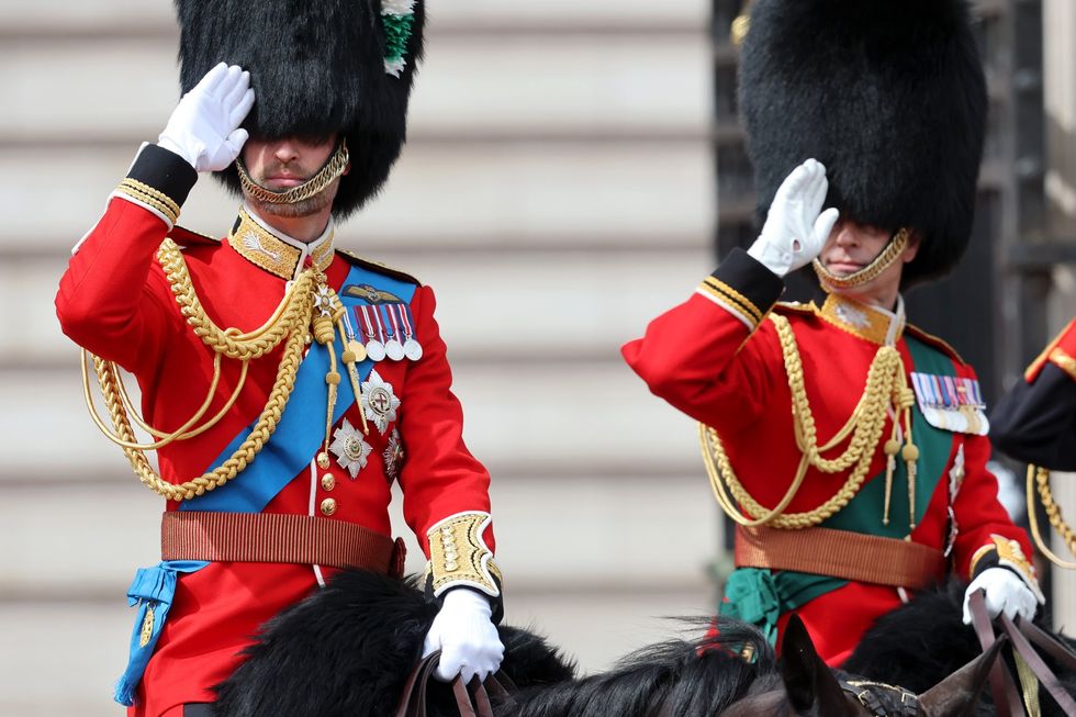 Prince Edward and Prince William