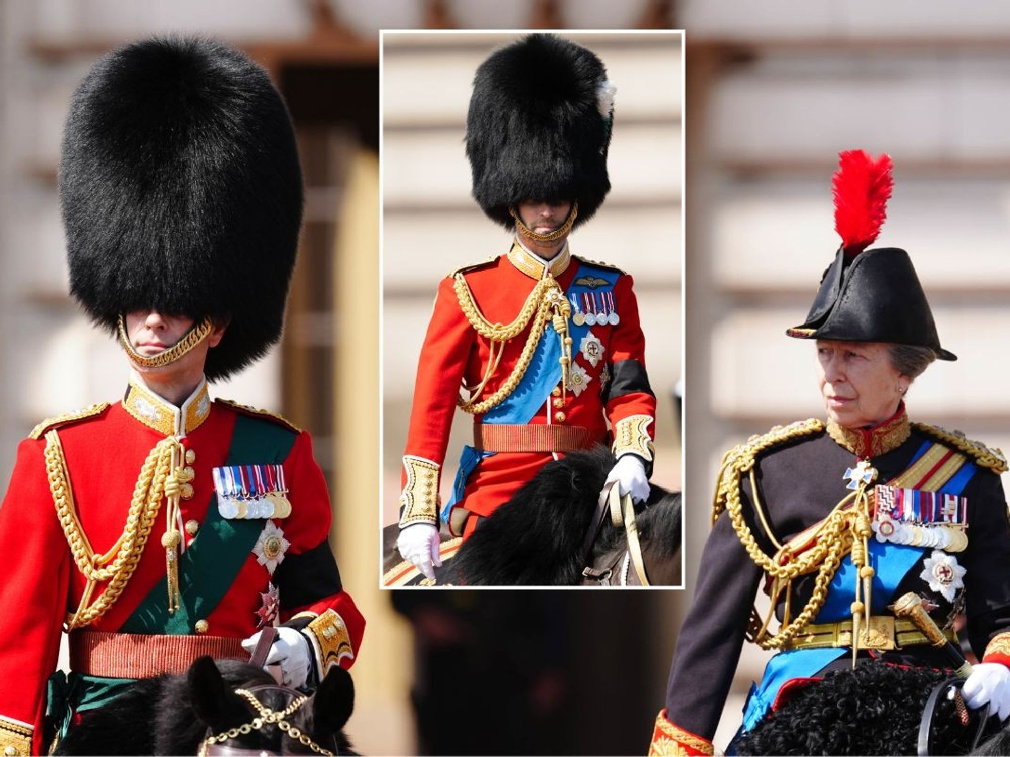 Prince Edward, Prince William, Princess Anne