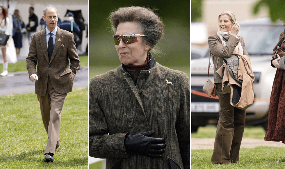 Prince Edward, Princess Anne and Duchess of Edinburgh