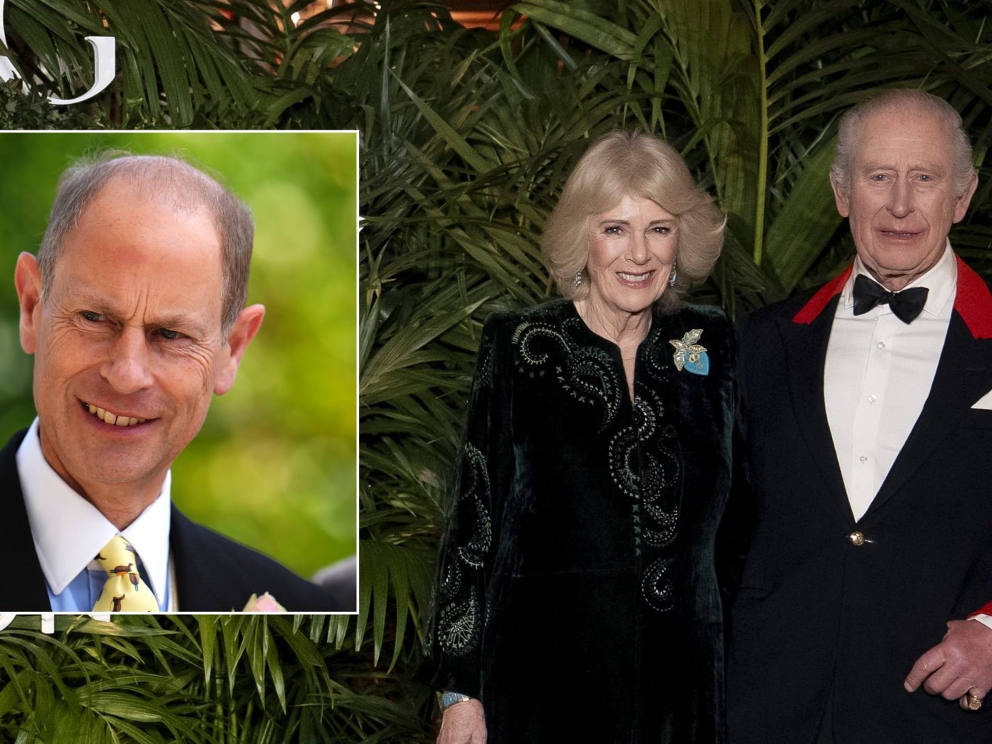 Prince Edward, Queen Camilla, King Charles