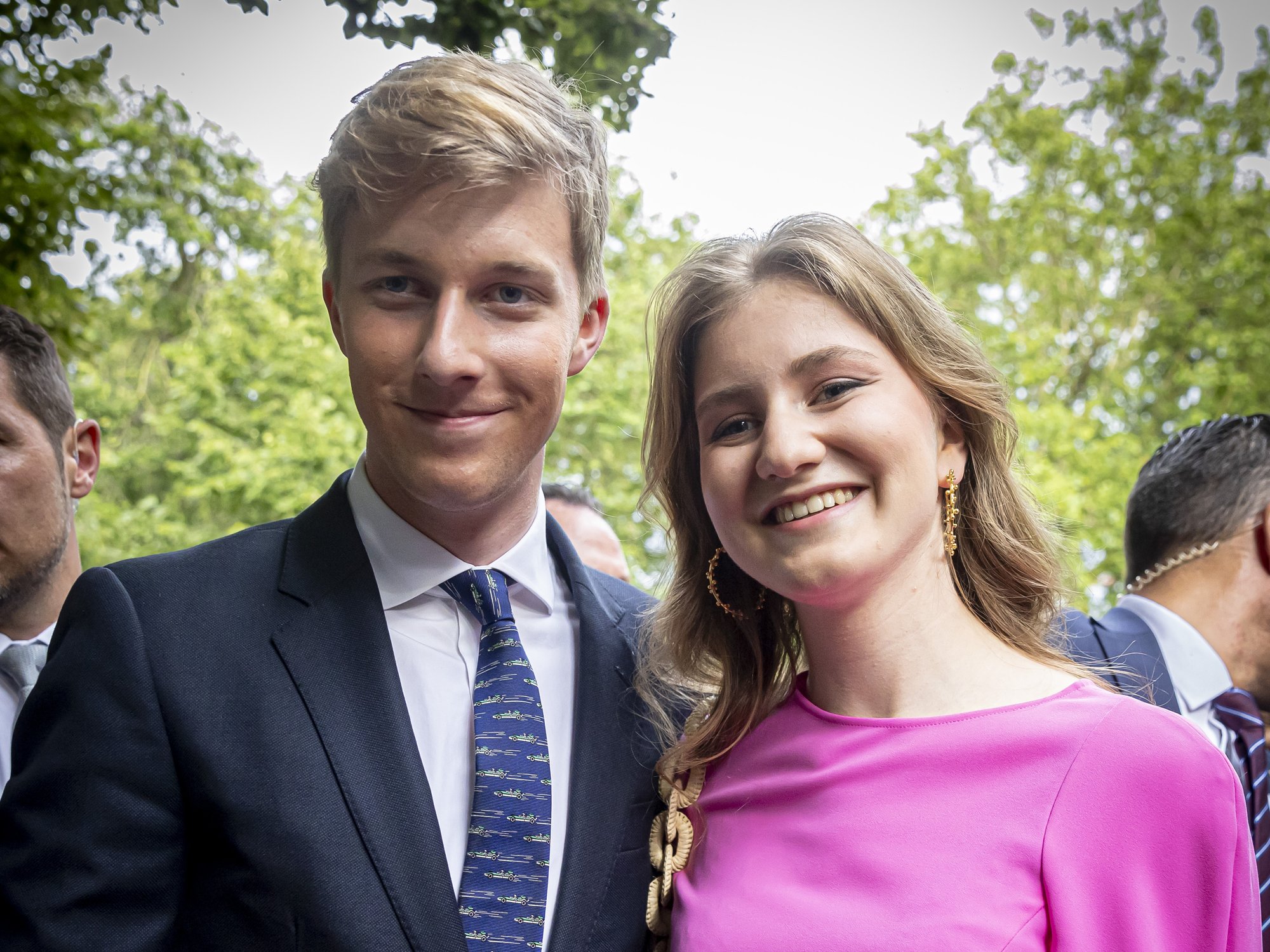 Prince Emmanuel of Belgium and Princess Elisabeth of Belgium