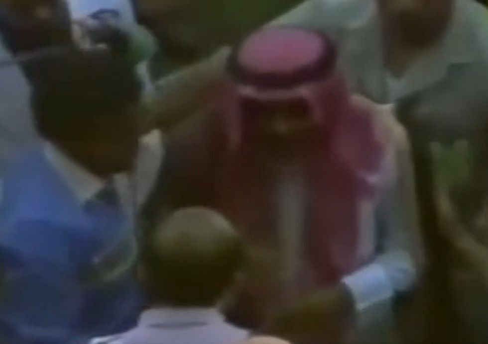 Prince Fahid Al-Ahmad Al-Jaber Al-Sabah got his own way - the goal was remarkably overturned