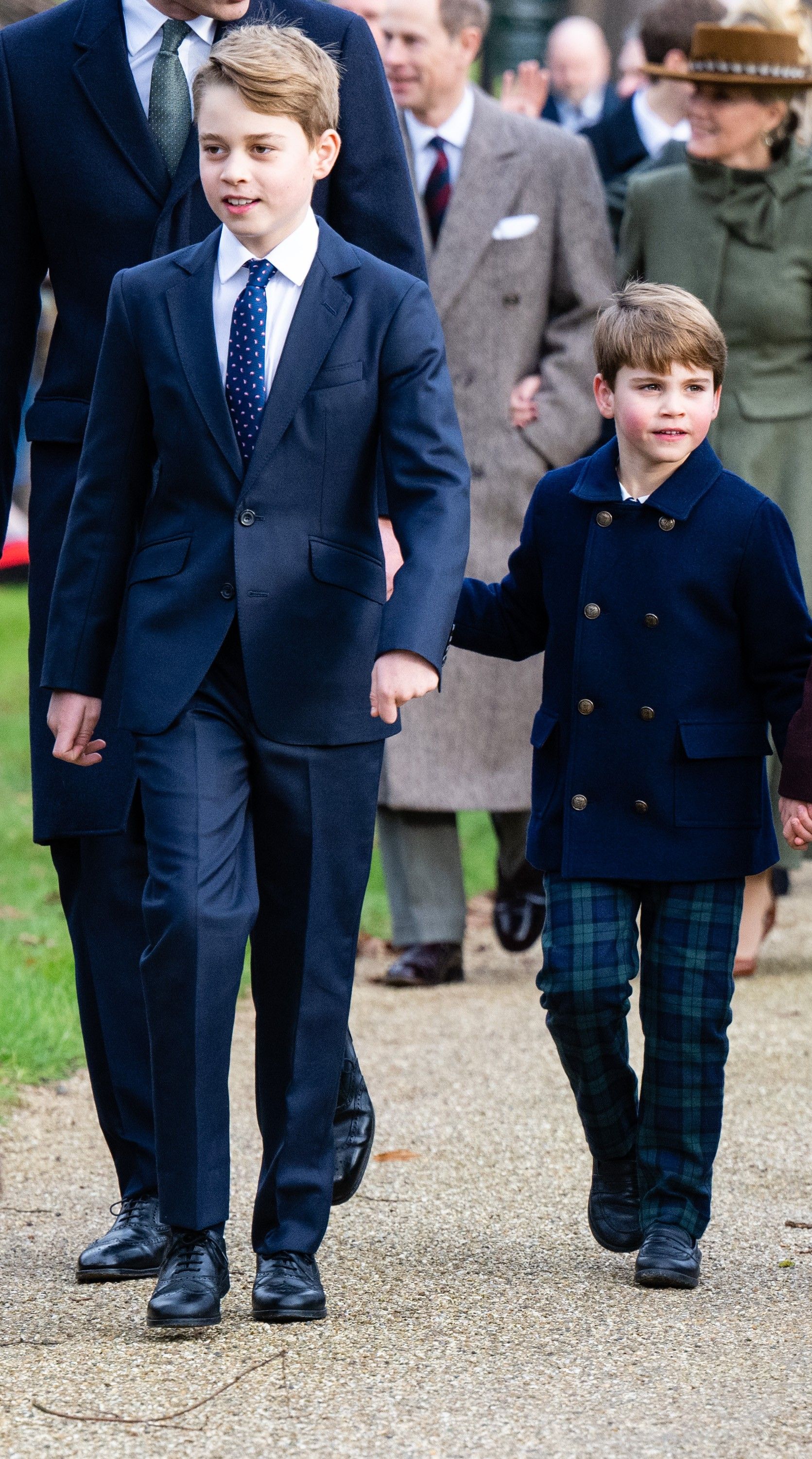 Prince George and Prince Louis