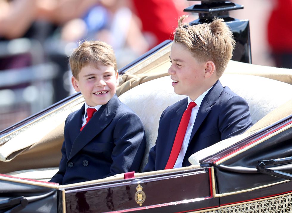 Prince George and Prince Louis