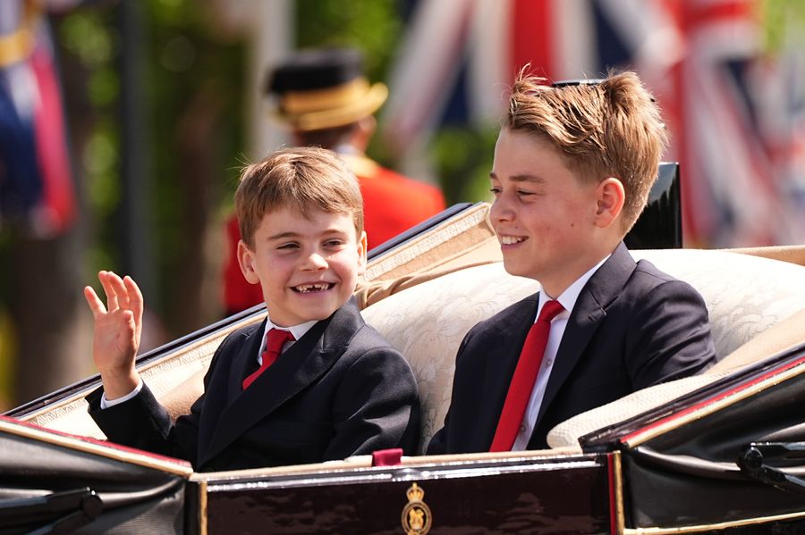 Prince George and Prince Louis