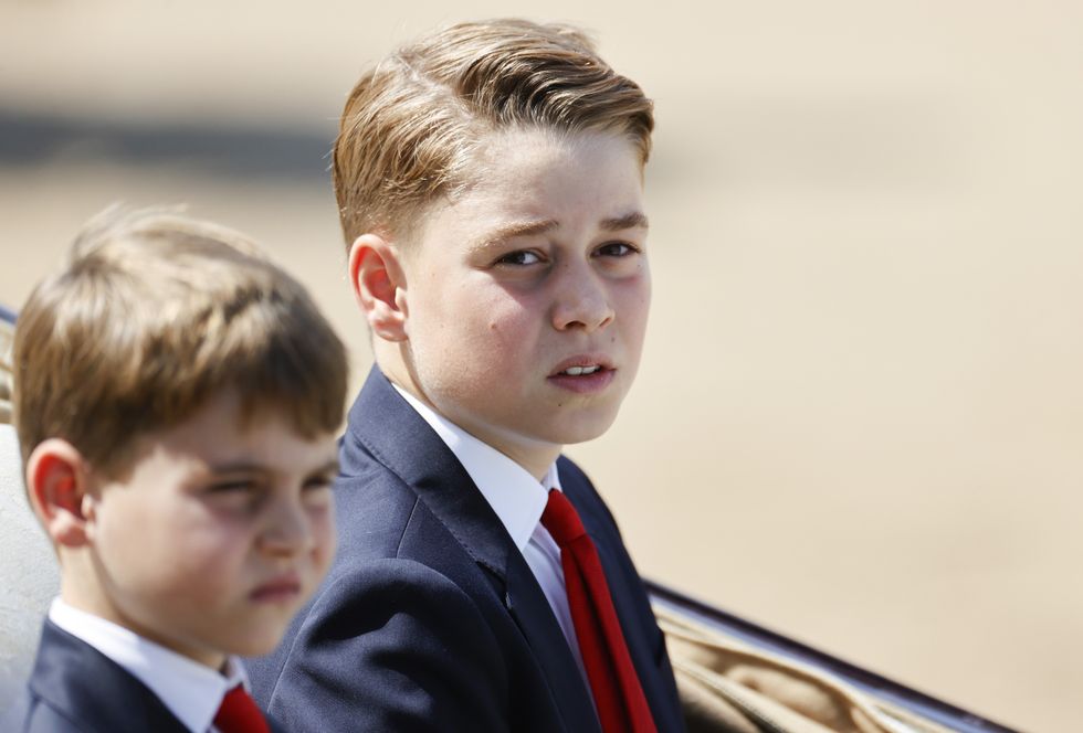 Prince George and Prince Louis