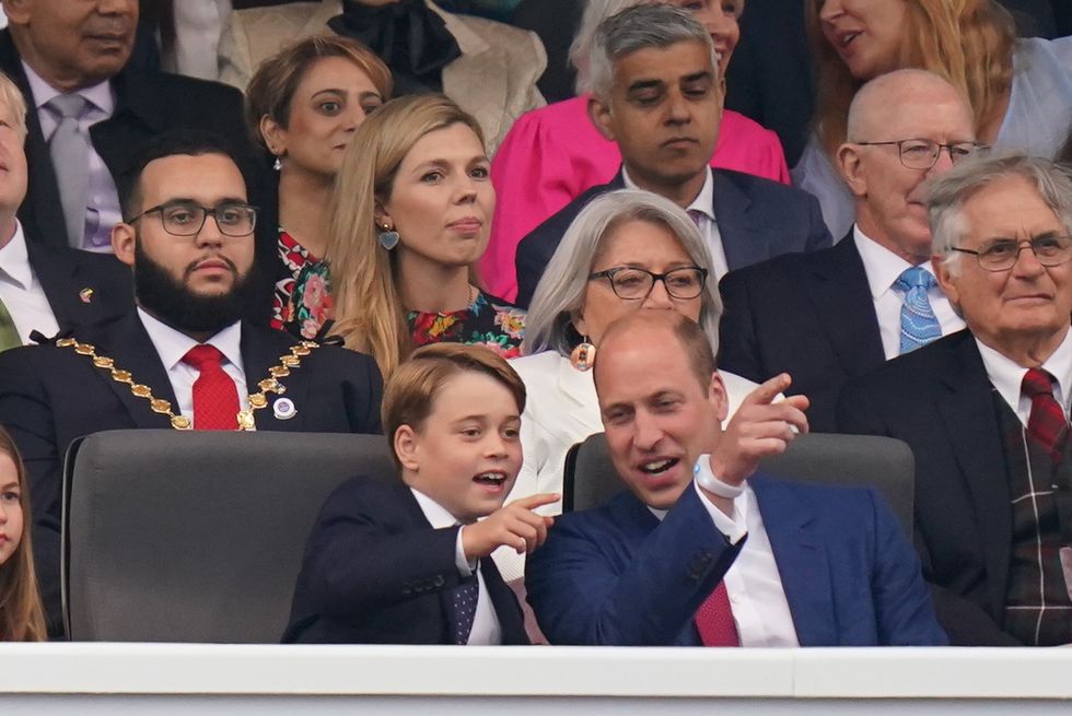 Prince George and Prince William