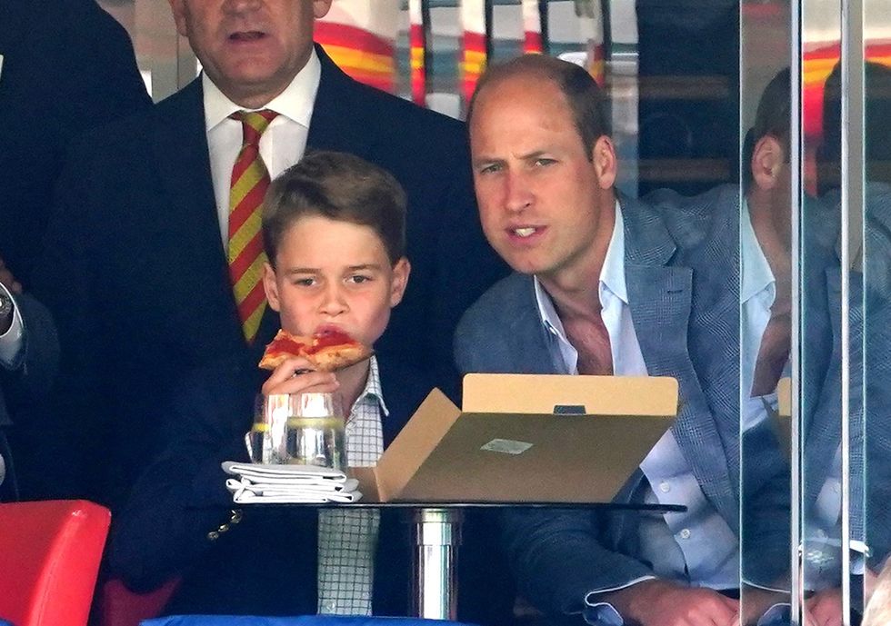 Prince George and Prince William