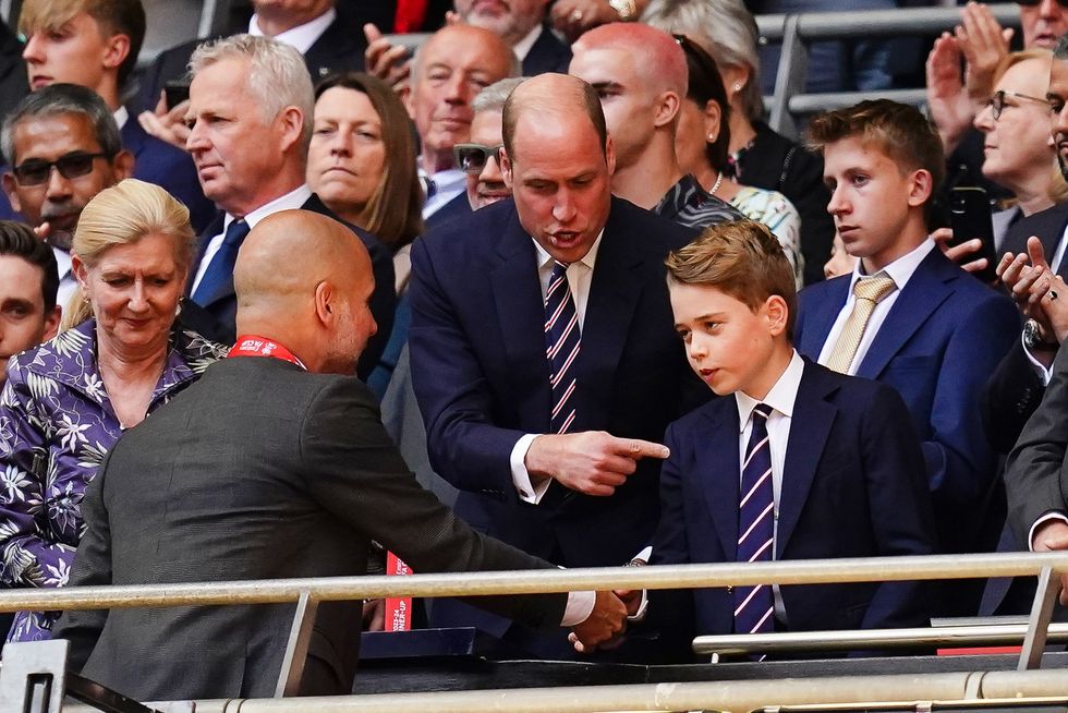 Prince George and Prince William