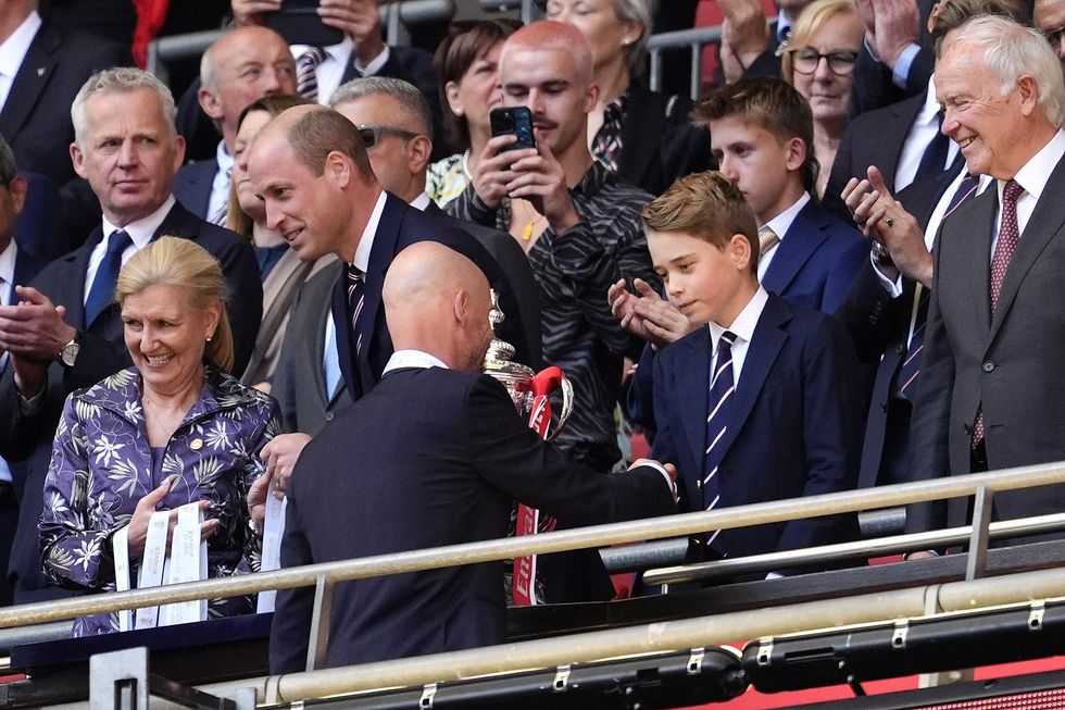 Prince George and Prince William