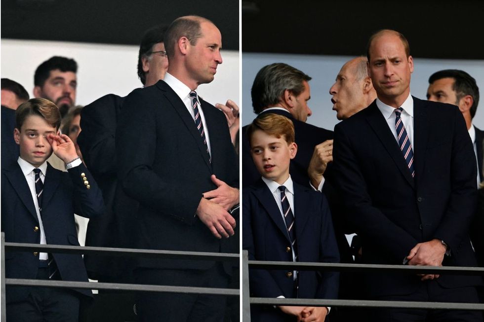 Prince George and Prince William