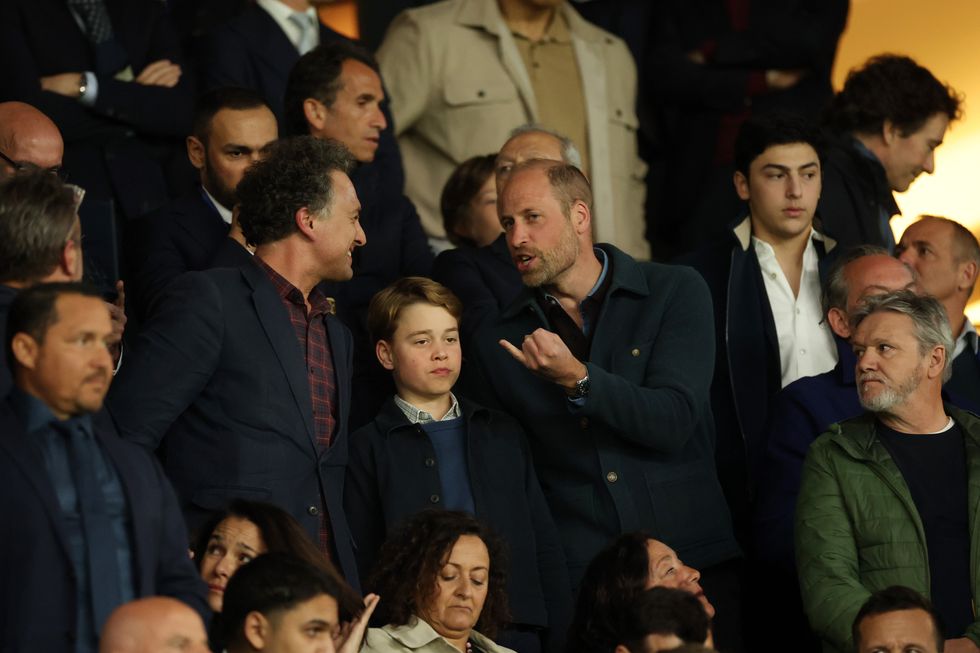 Prince George and Prince William