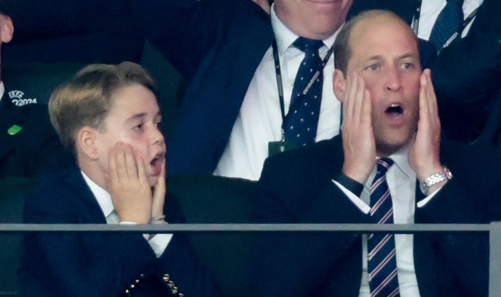 Prince George and Prince William