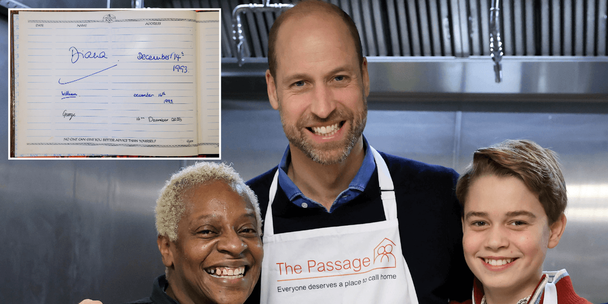 Prince George ‘very touched’ as he signs his name beneath Princess Diana Prince George ‘very touched’ as he signs his name beneath Princess Diana