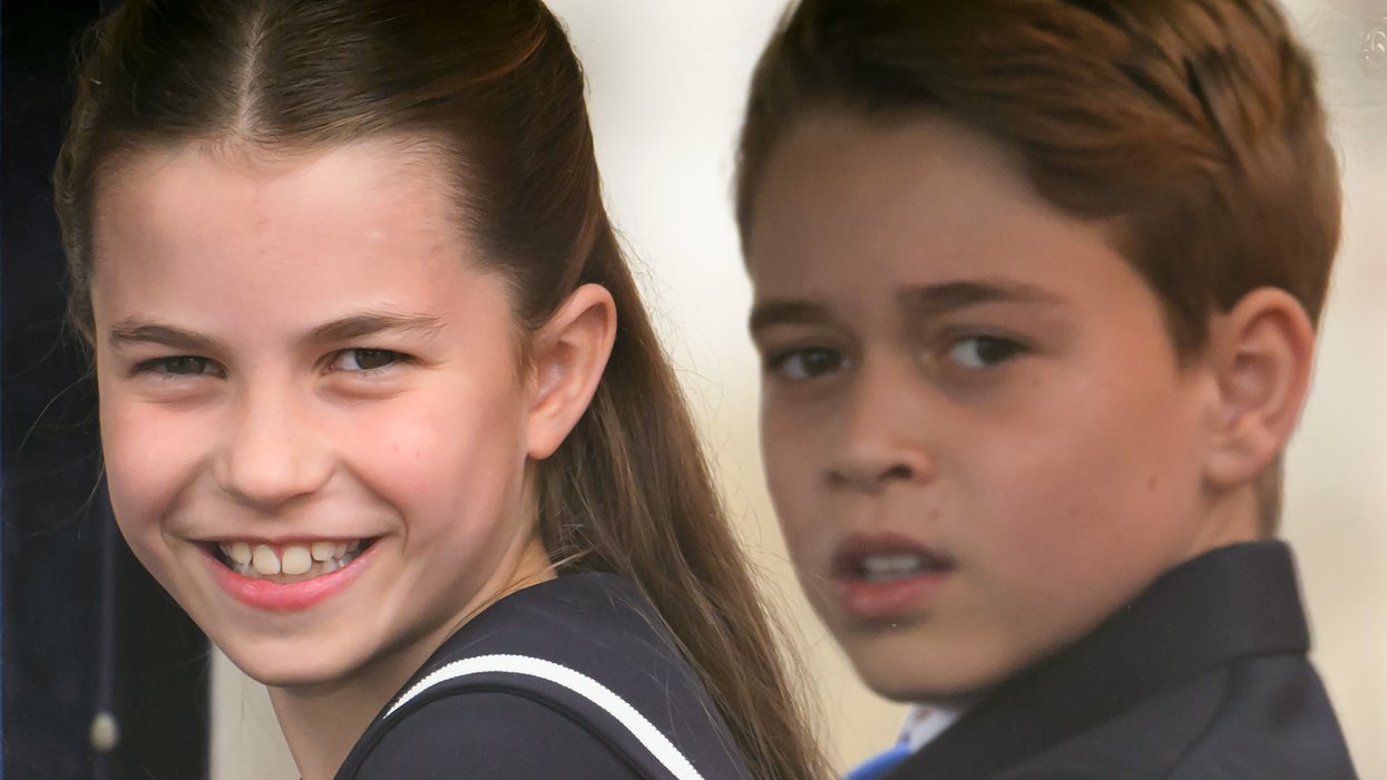 Prince George and Princess Charlotte