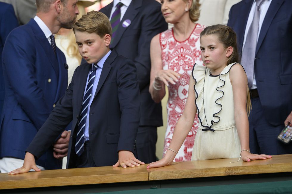 Prince George and Princess Charlotte