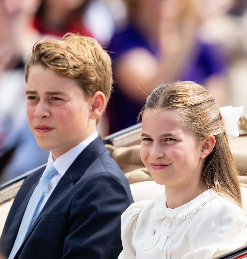 Prince George and Princess Charlotte